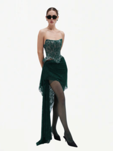 Emerald Luxe Corset
